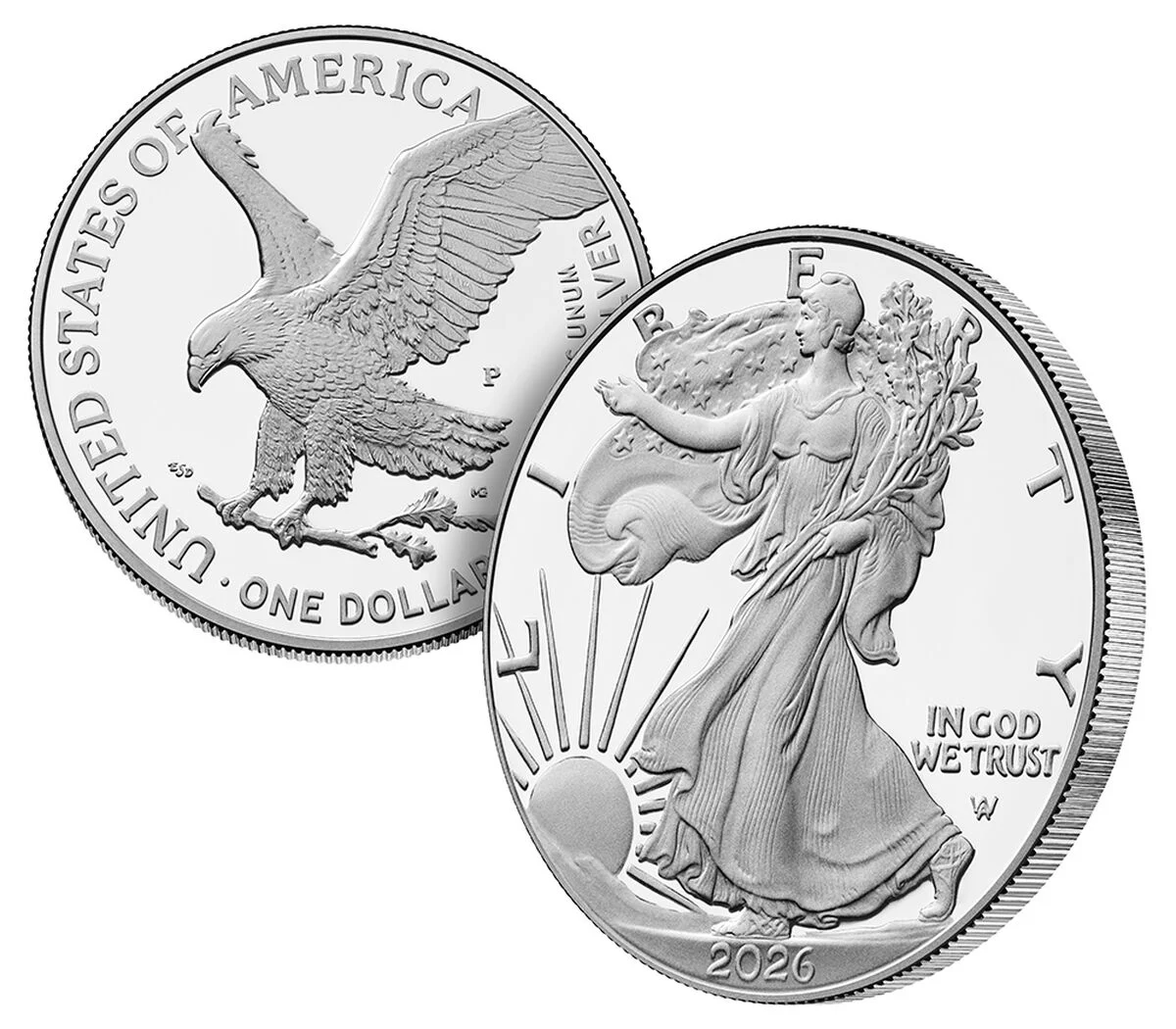 2026 American Silver Eagle One Ounce Proof Coins