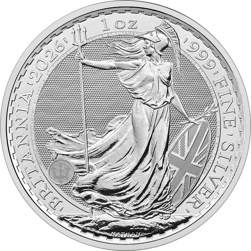 2026 Great Britain 1 Oz Silver Britannia (BU)