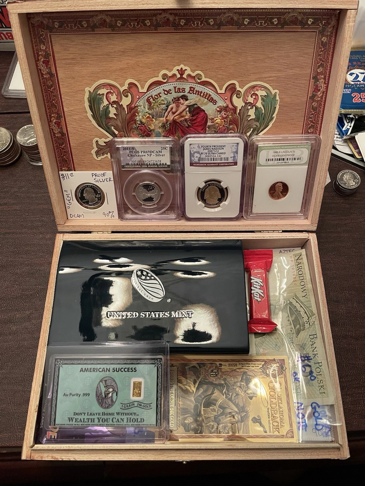 ESTATE COIN TREASURE CHEST Silver! NGC, PCGS, Coins, Bars, Rounds & Bills