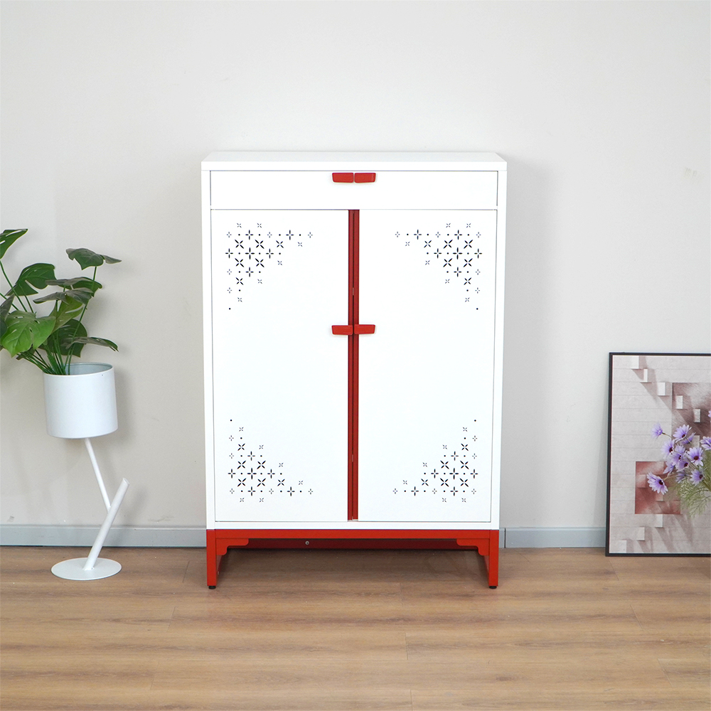 2-door steel storage cabinet