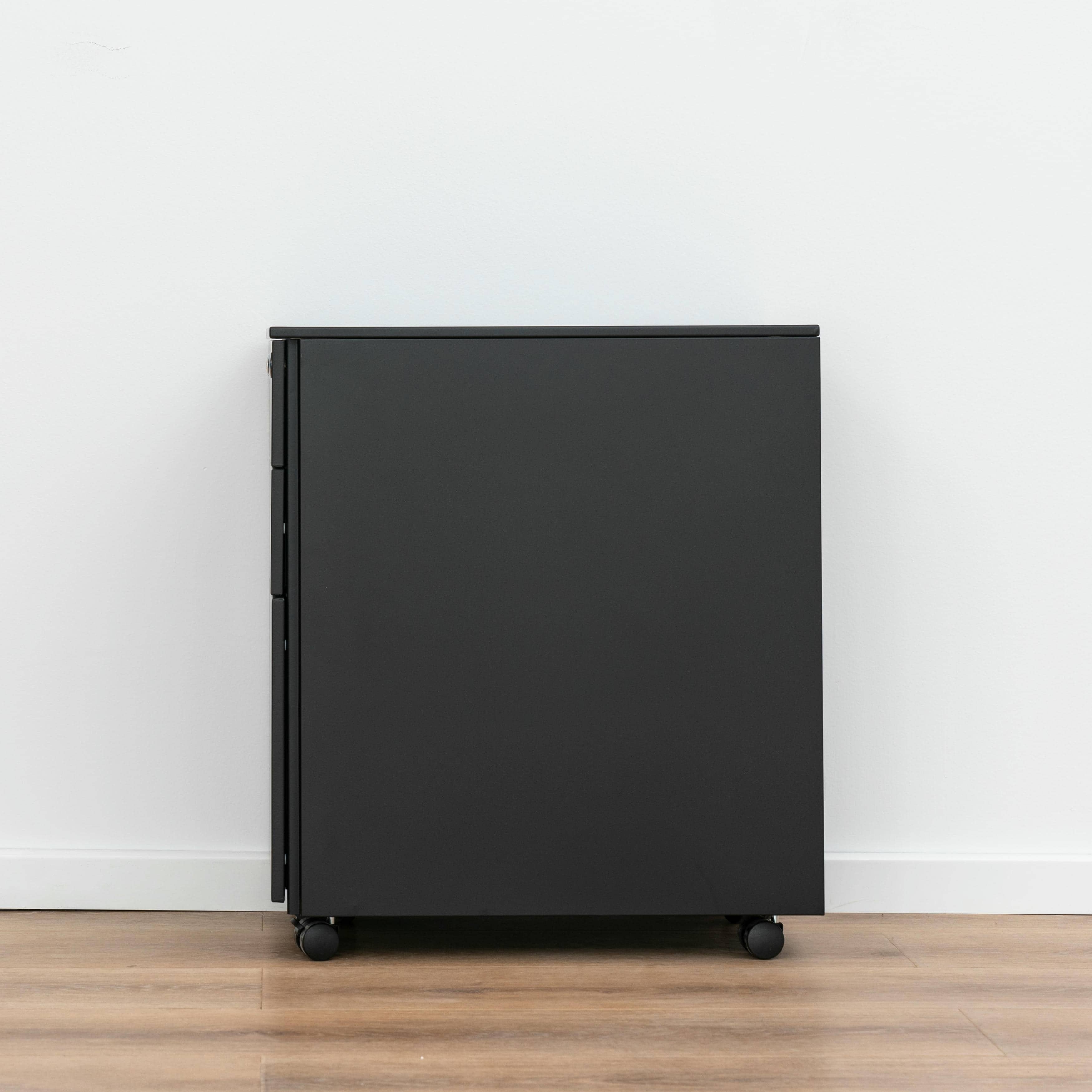 3-drawer mobile pedestal file cabinet,