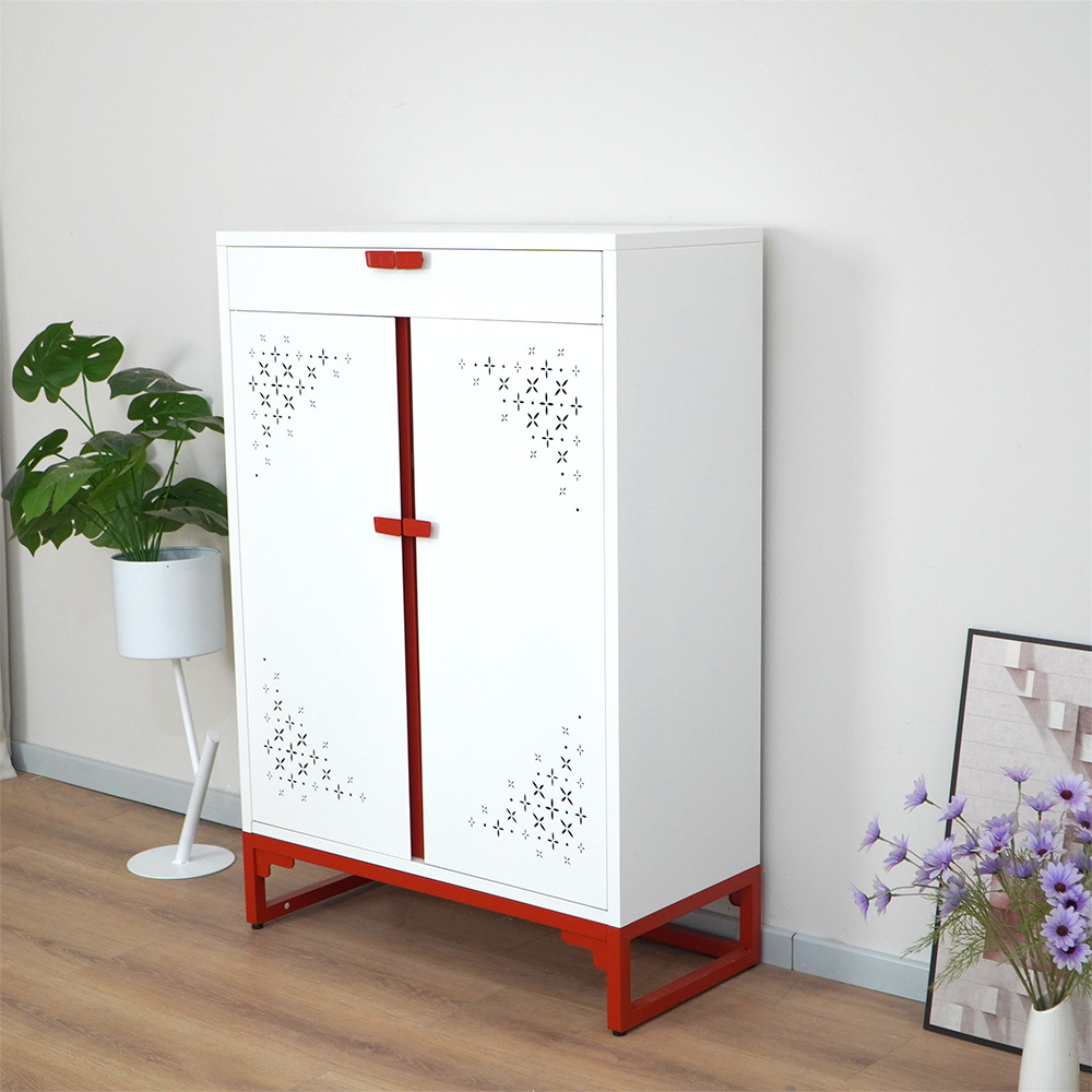 2-door steel storage cabinet