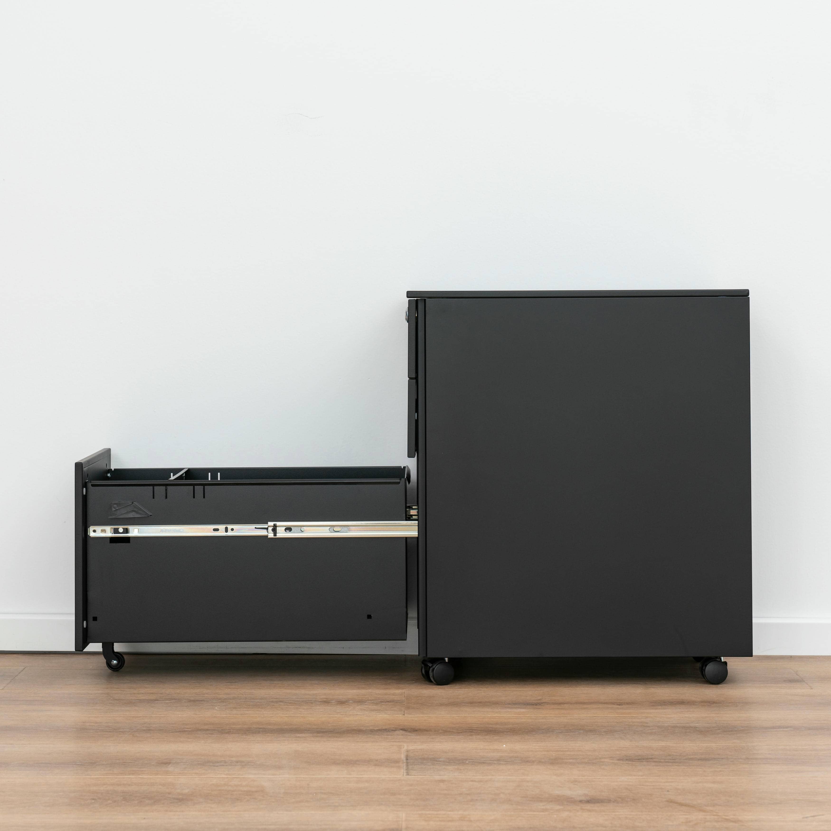 3-drawer mobile pedestal file cabinet,