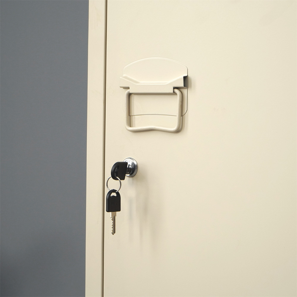 Steel storage cabinet