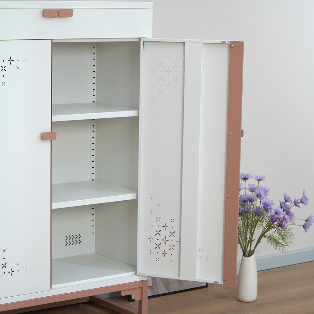 2-door steel storage cabinet