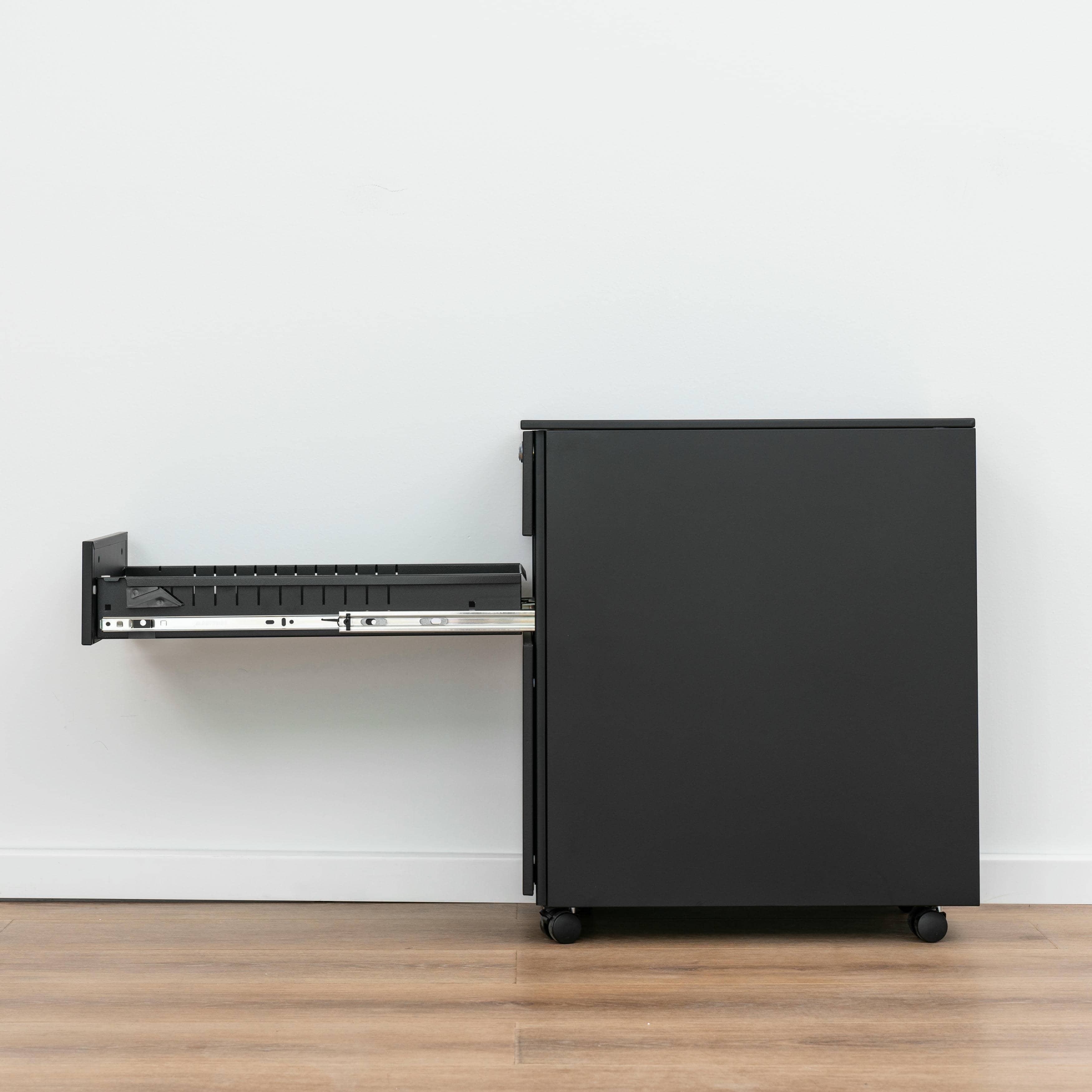 3-drawer mobile pedestal file cabinet,