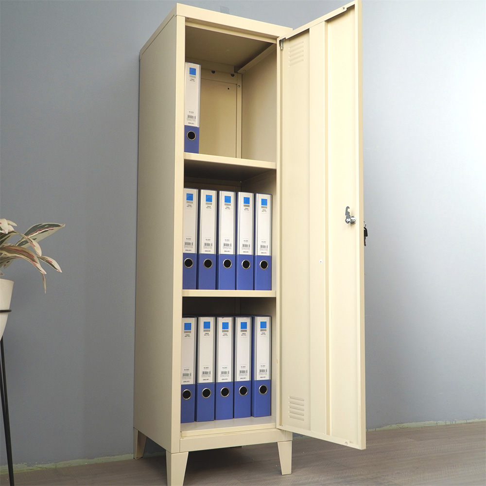 Steel storage cabinet