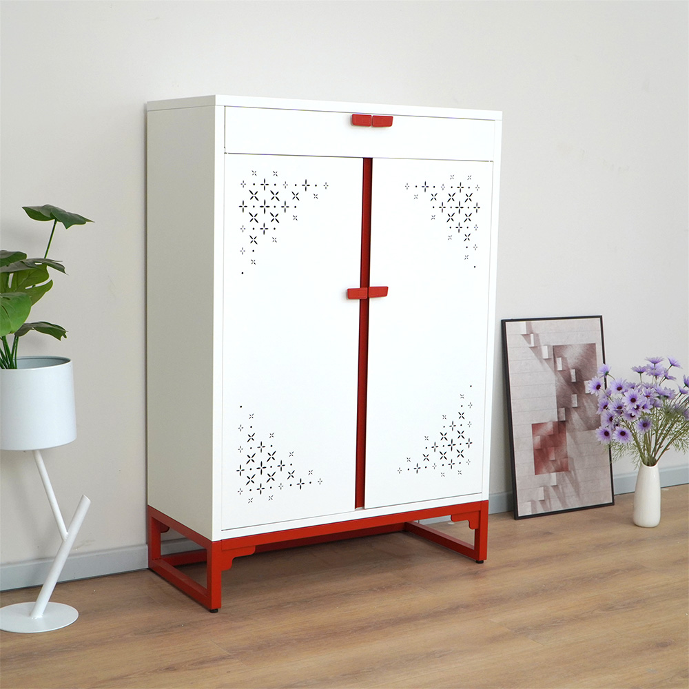 2-door steel storage cabinet