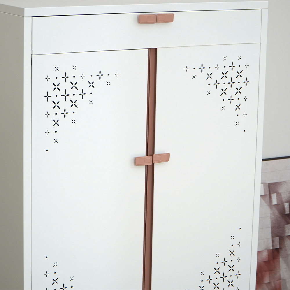2-door steel storage cabinet
