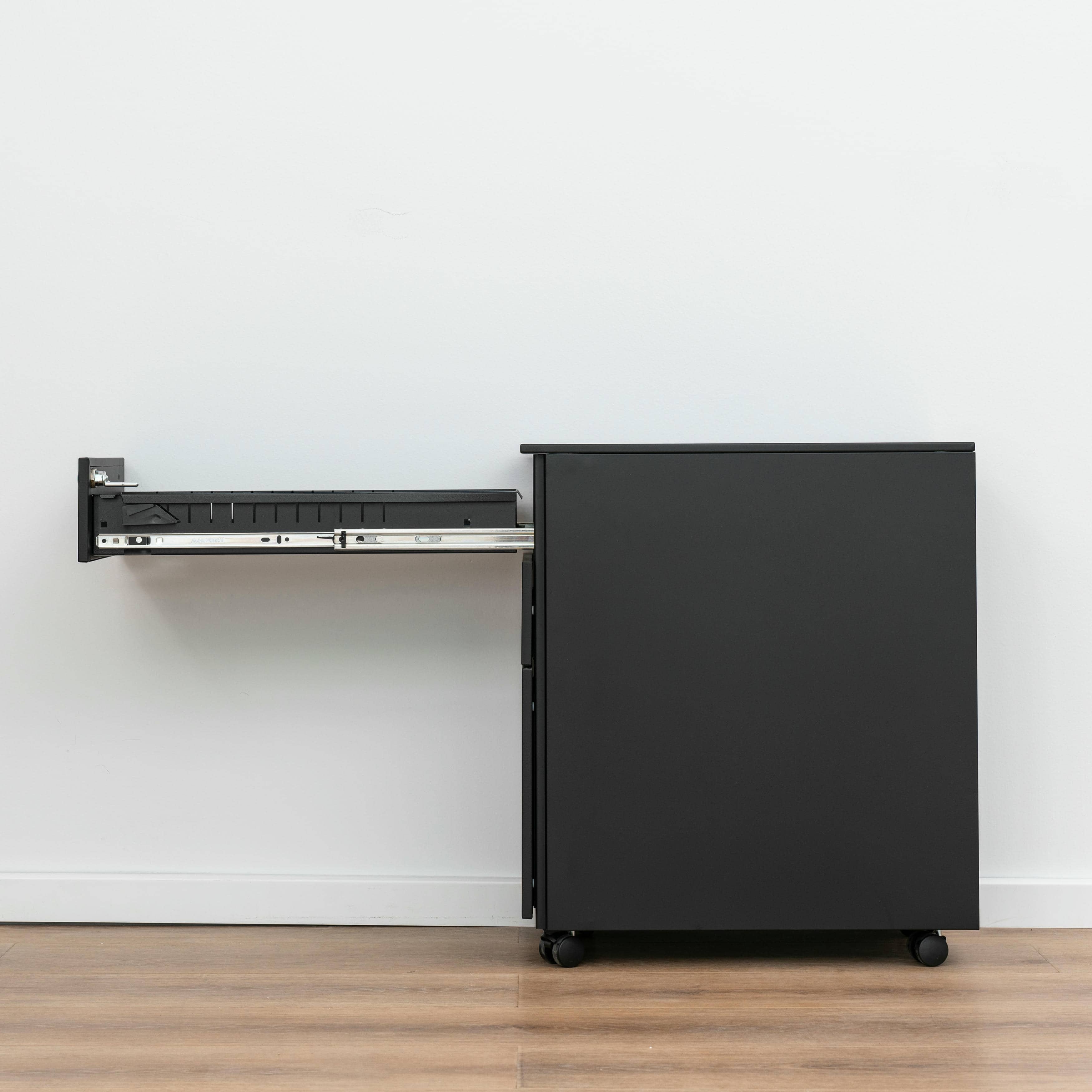 3-drawer mobile pedestal file cabinet,