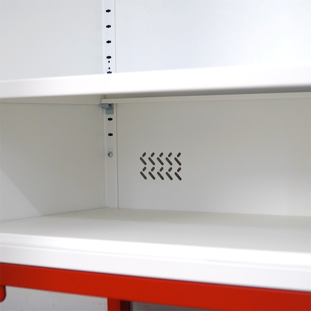 2-door steel storage cabinet