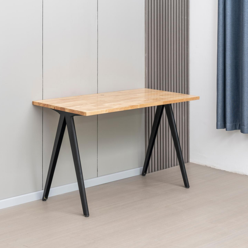 Steel Writing Desk Modern Metal Frame Computer Desk for Home Office （Price On Request）