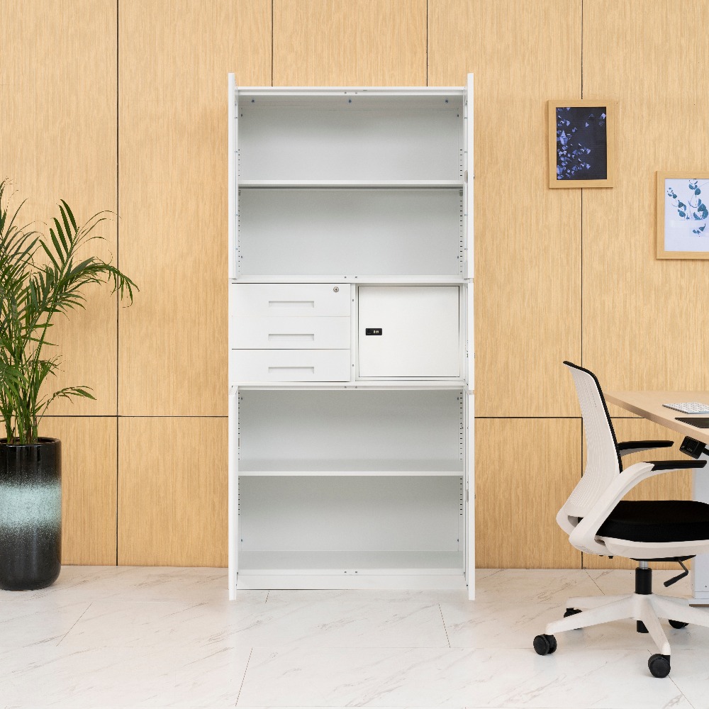 Steel Multi-Functional Filing Cabinet with Glass Doors（Price On Request）