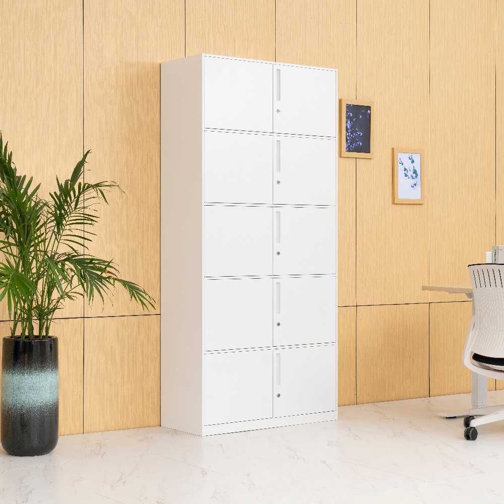 10-Door Steel Office Filing Cabinet（Price On Request）