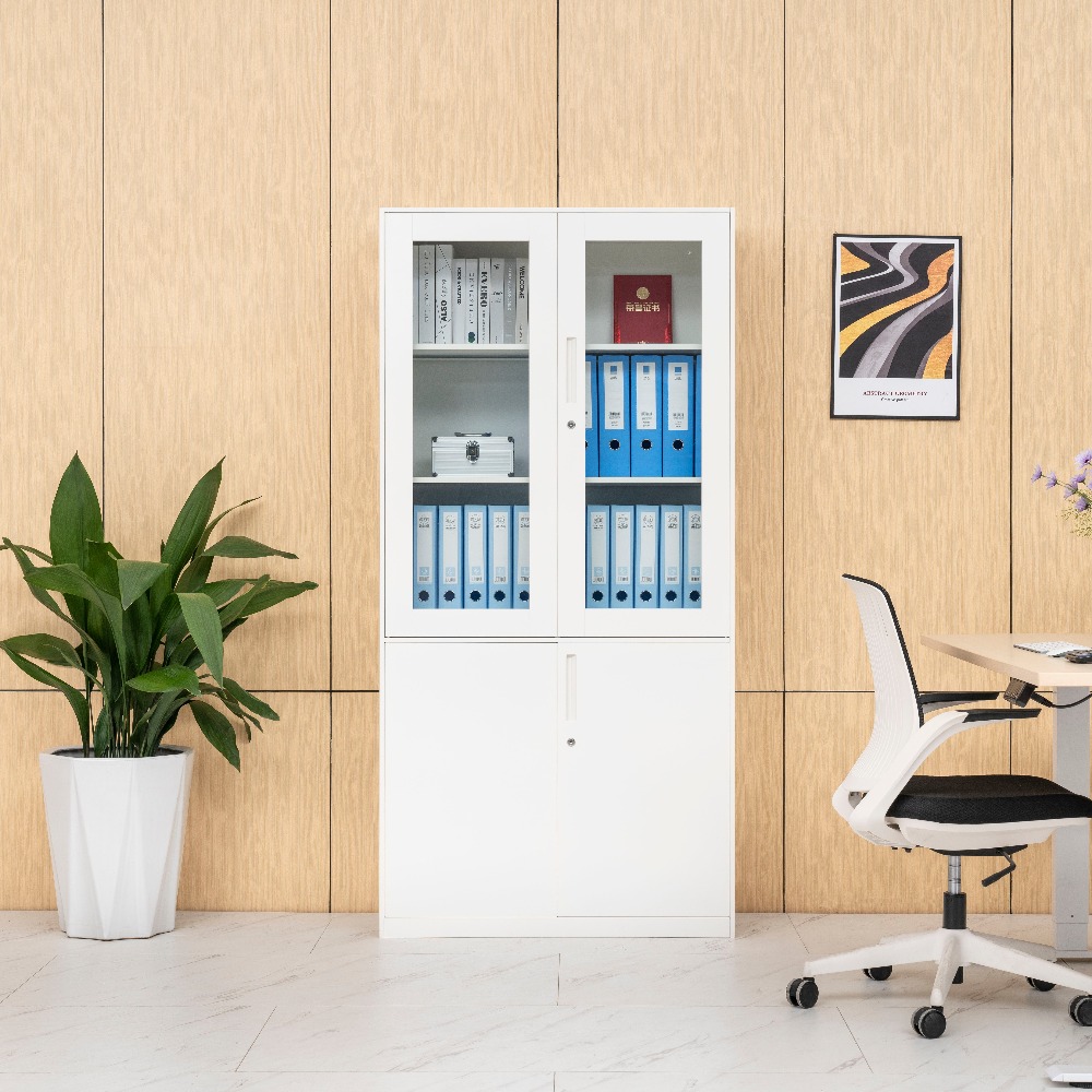 White Steel Office Filing Cabinet（Price On Request）