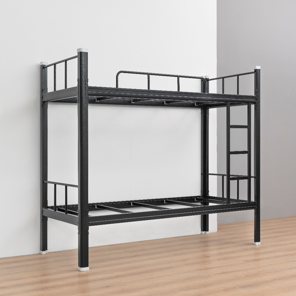 Minimalist Gray-White Metal Bunk Bed（Price On Request）