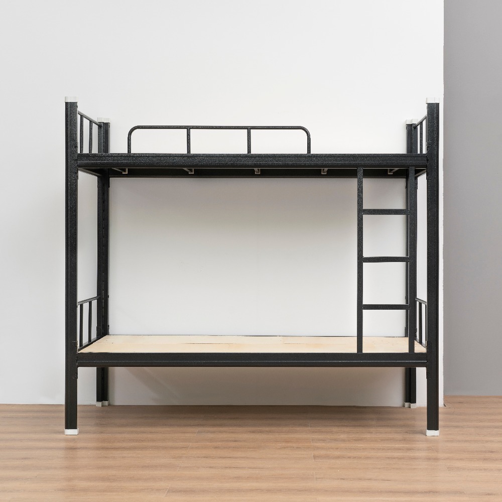 Minimalist Gray-White Metal Bunk Bed（Price On Request）