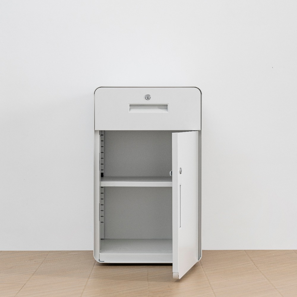 Steel Mobile Cabinet with One Drawer and One Door（Price On Request）