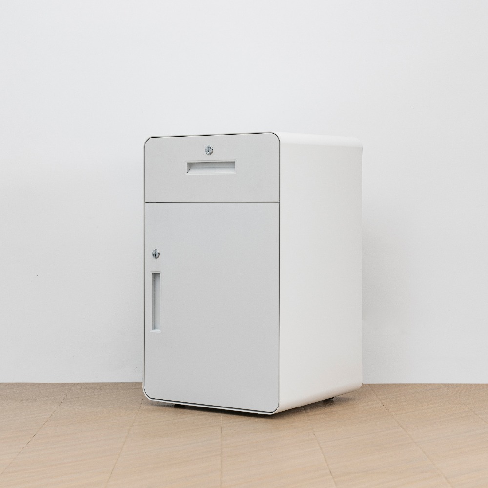 Steel Mobile Cabinet with One Drawer and One Door（Price On Request）