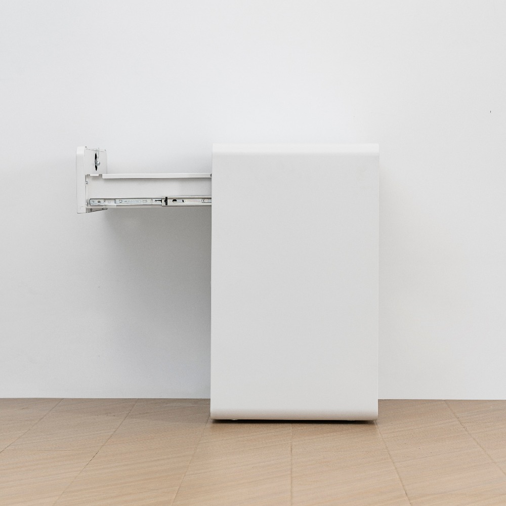 Modern Minimalist Steel Rounded-Corner Four-Drawer Mobile Office Filing Cabinet（Price On Request）