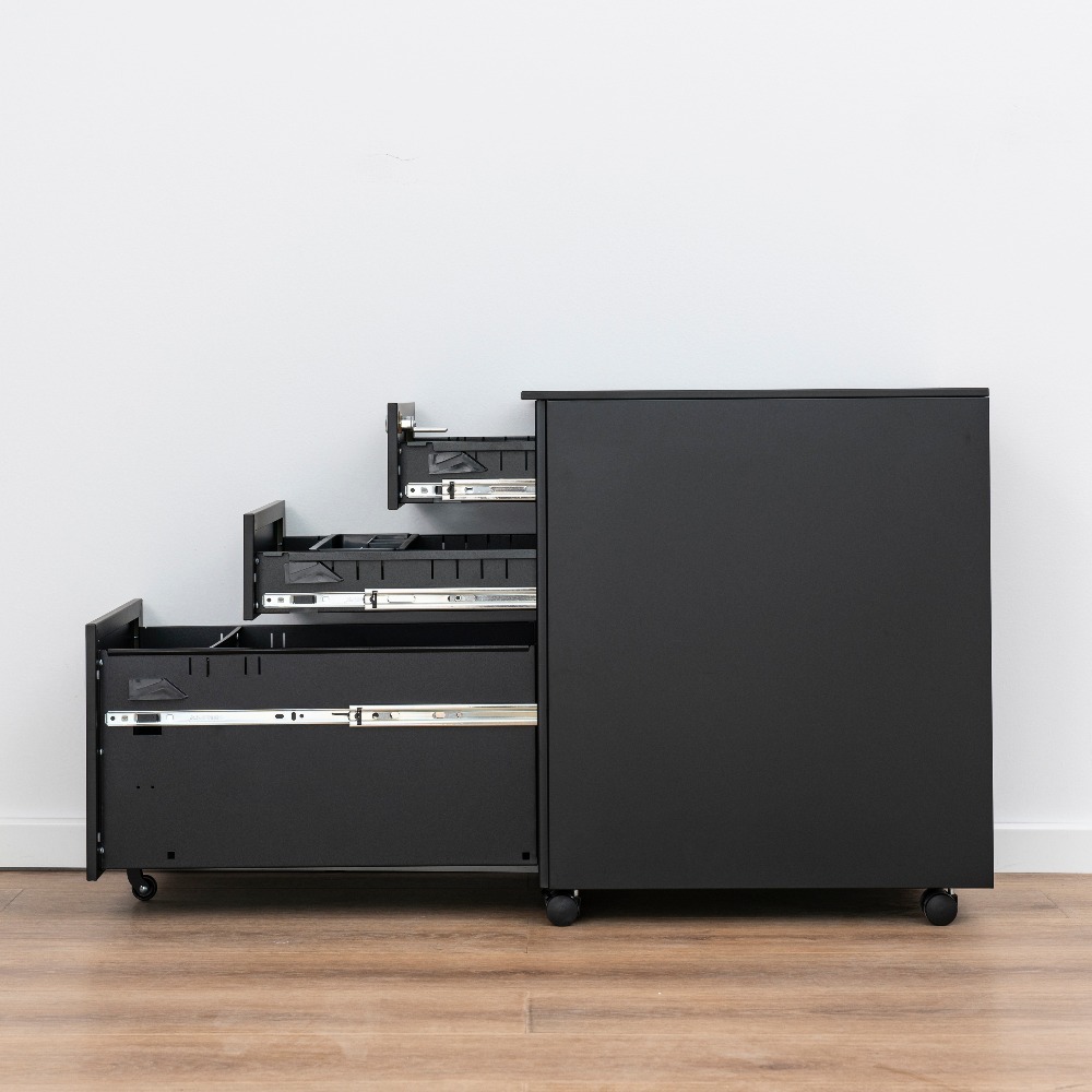 [Copy]Minimalist Steel Mobile Three-Drawer Lockable Office Filing Cabinet（Price On Request）