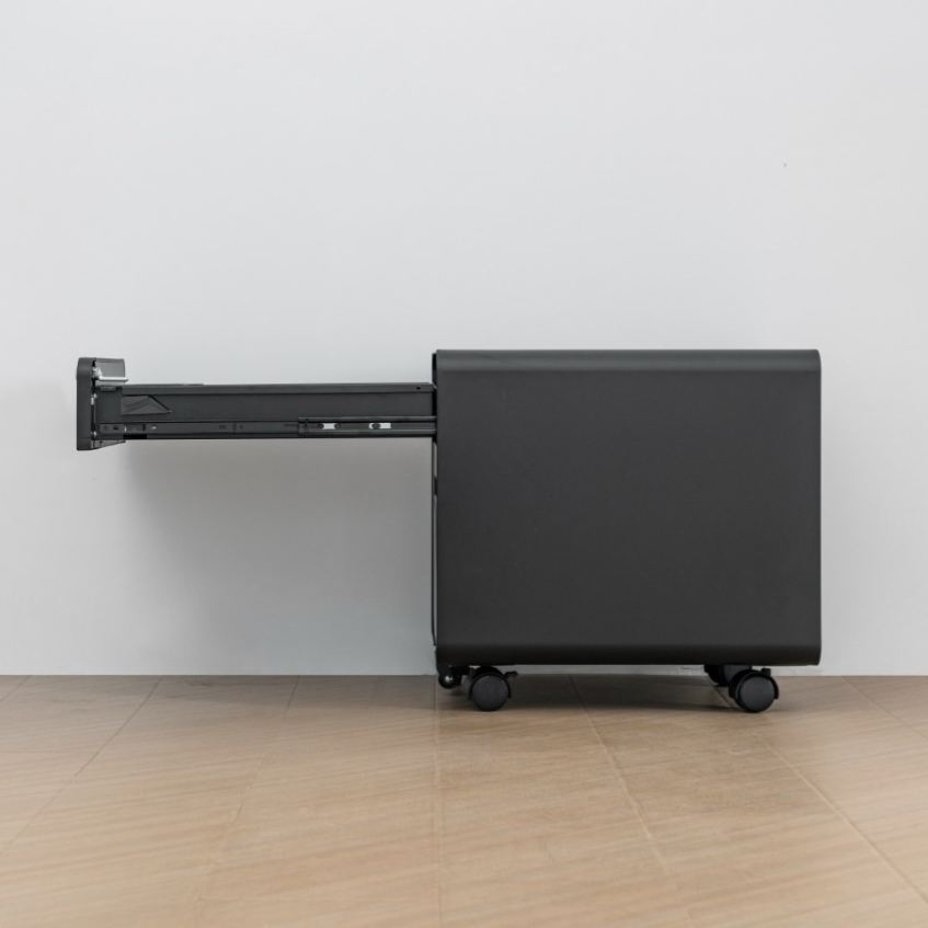 White Steel Mobile Filing Cabinet with Two Drawers（Price On Request）