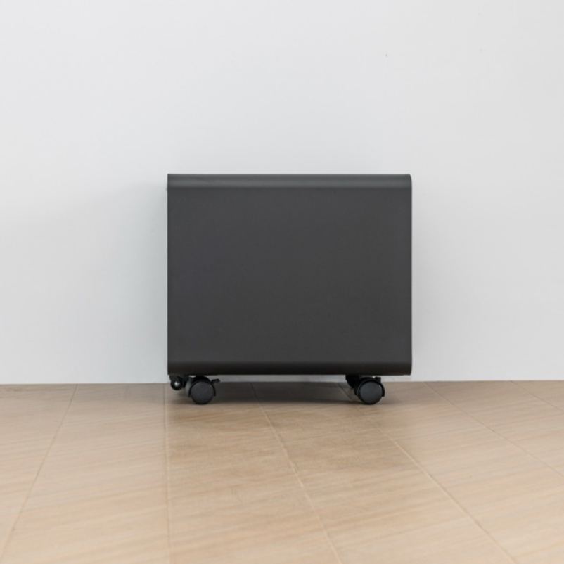 White Steel Mobile Filing Cabinet with Two Drawers（Price On Request）