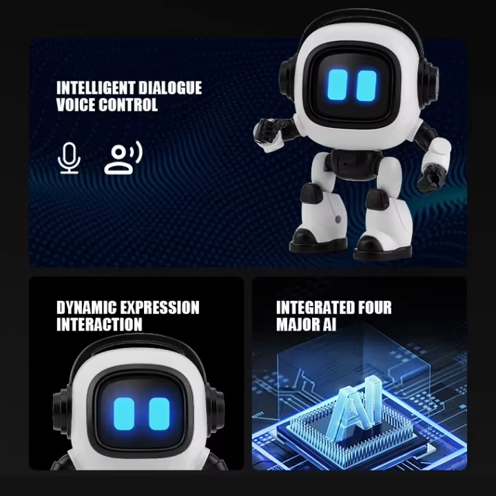 AI Interactive Talking Robot for Kids - Multi-Functional Educational Toy Homework Assistant