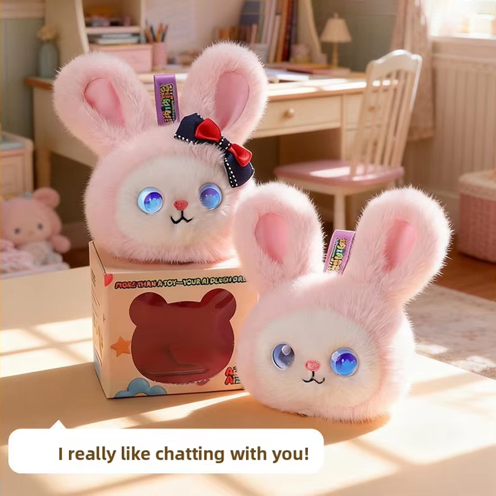 [Copy11111]AI Interactive Plush Toy - Intelligent Dialogue Emotional Desk Companion Educational Doll