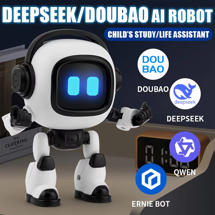 AI Interactive Talking Robot for Kids - Multi-Functional Educational Toy Homework Assistant
