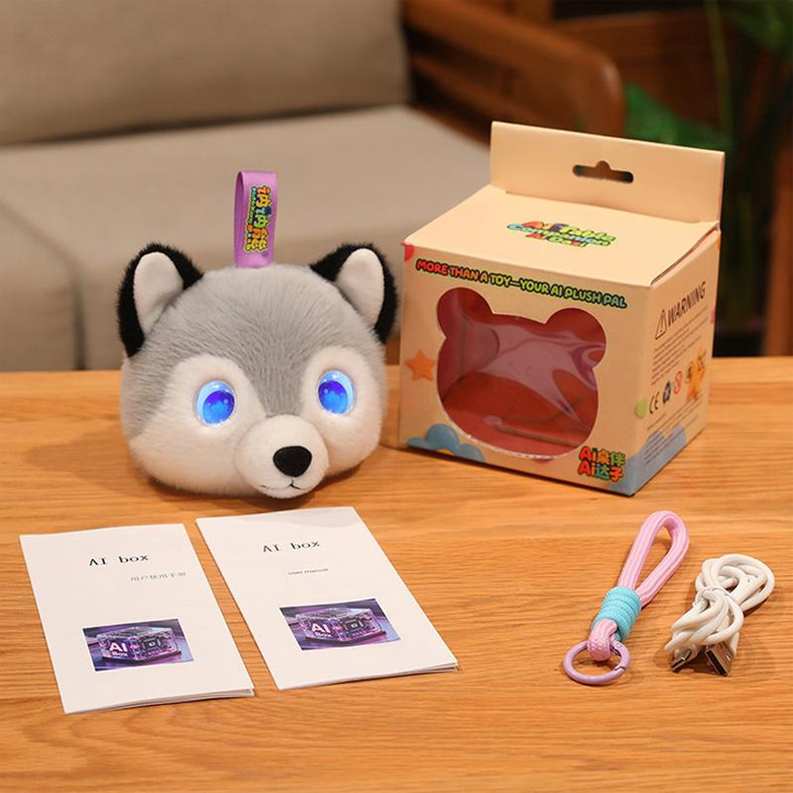 [Copy11111]AI Interactive Plush Toy - Intelligent Dialogue Emotional Desk Companion Educational Doll