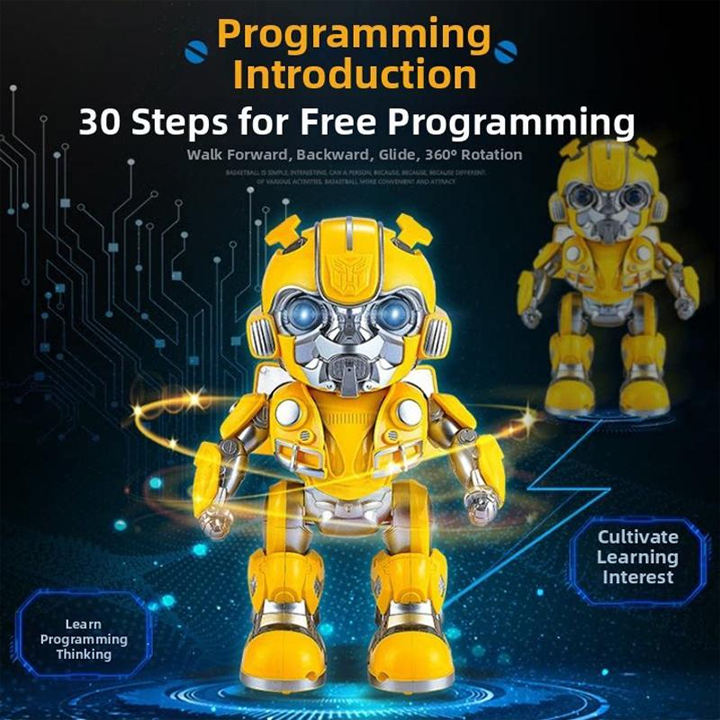 AI Smart Children's Early Education Robot - Remote Control Programming Interactive Toy