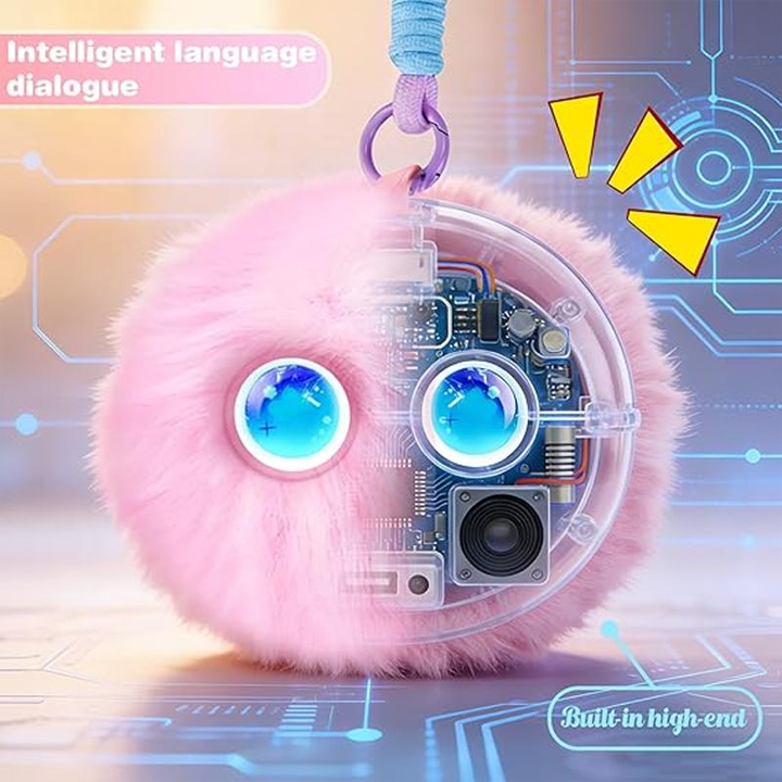 [Copy11111]AI Interactive Plush Toy - Intelligent Dialogue Emotional Desk Companion Educational Doll