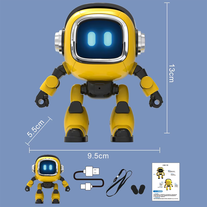 AI-Powered Smart Robot for Kids - Educational Interactive Smart Learning Fun Coding Toy