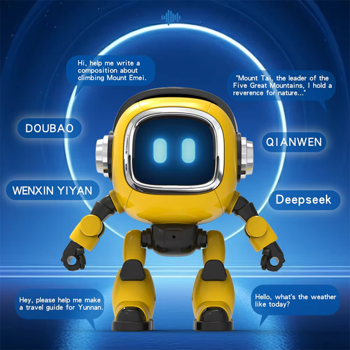 AI-Powered Smart Robot for Kids - Educational Interactive Smart Learning Fun Coding Toy