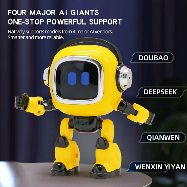 AI-Powered Smart Robot for Kids - Educational Interactive Smart Learning Fun Coding Toy