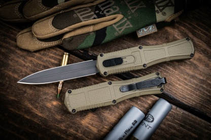 BM 3370GY Claymore OTF Automatic knife 