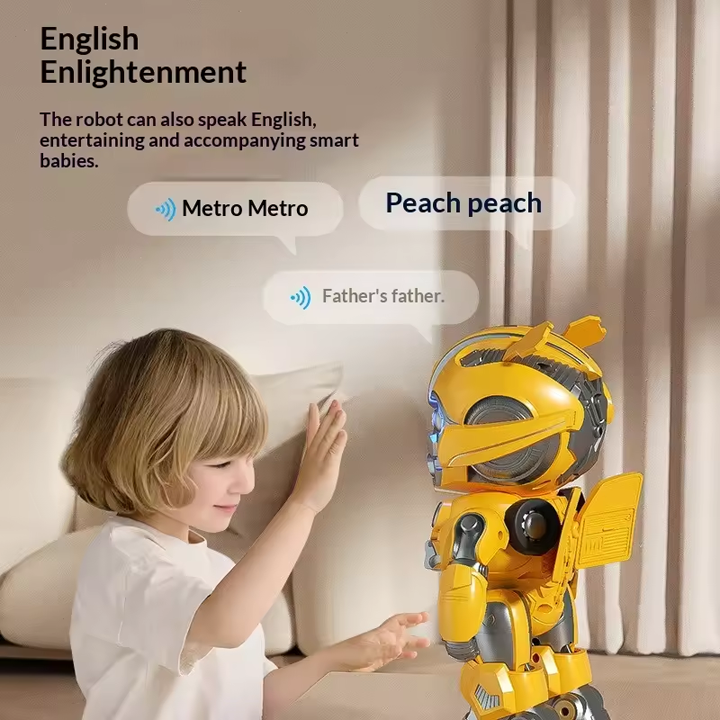 AI Smart Children's Early Education Robot - Remote Control Programming Interactive Toy