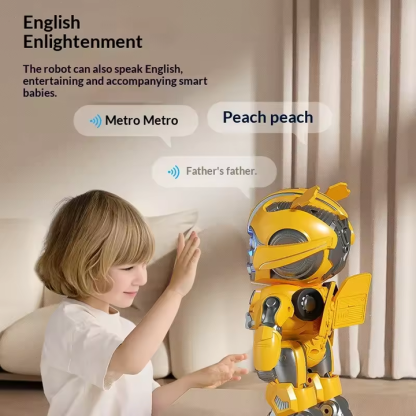 AI Smart Children's Early Education Robot - Remote Control Programming Interactive Toy