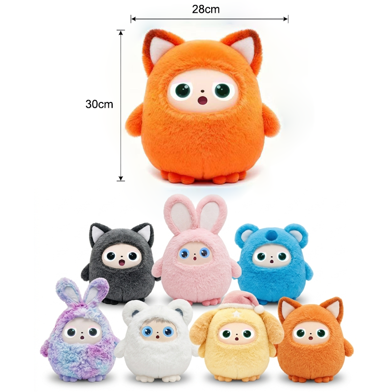 AI Intelligent Interactive Plush Toy ChatGPT - Vibration/Tactile Perception and Children's Emotions, multilingual Companions, Interactive Games, Memory Training