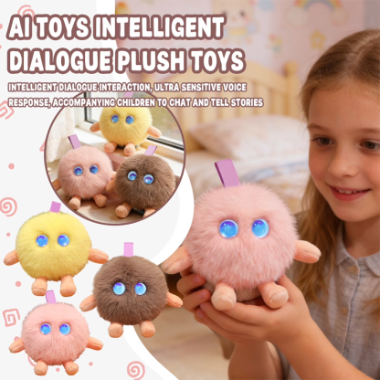 [Copy11111]AI Interactive Plush Toy - Intelligent Dialogue Emotional Desk Companion Educational Doll
