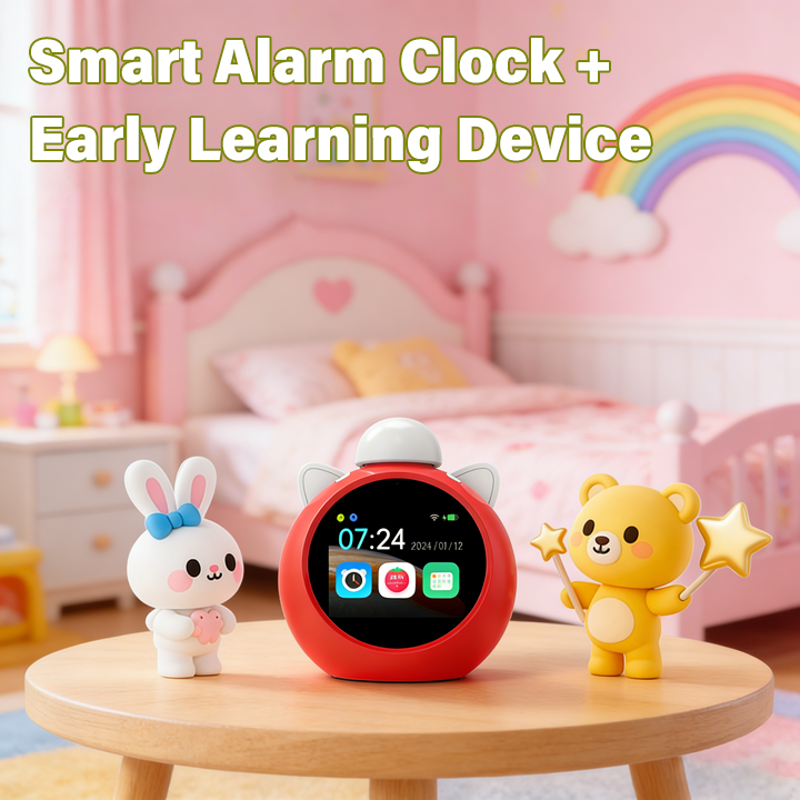 AI-Powered Companion Alarm Clock - Smart Voice-Interactive Companion Robot