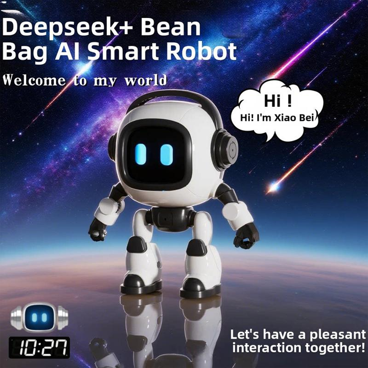 AI Interactive Talking Robot for Kids - Multi-Functional Educational Toy Homework Assistant