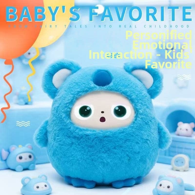 AI Intelligent Interactive Plush Toy ChatGPT - Vibration/Tactile Perception and Children's Emotions, multilingual Companions, Interactive Games, Memory Training