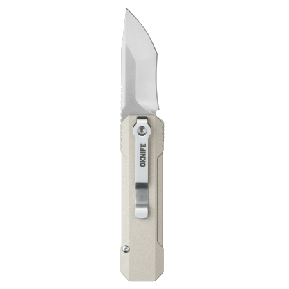 LK Folding Knife with Rechargeable Flashlight & RGB Light