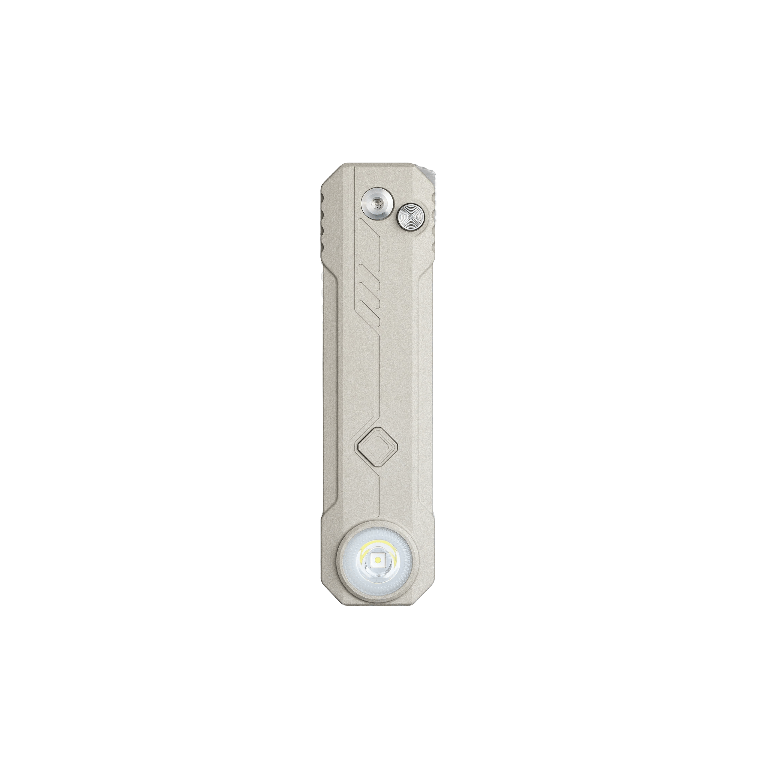 LK Folding Knife with Rechargeable Flashlight & RGB Light