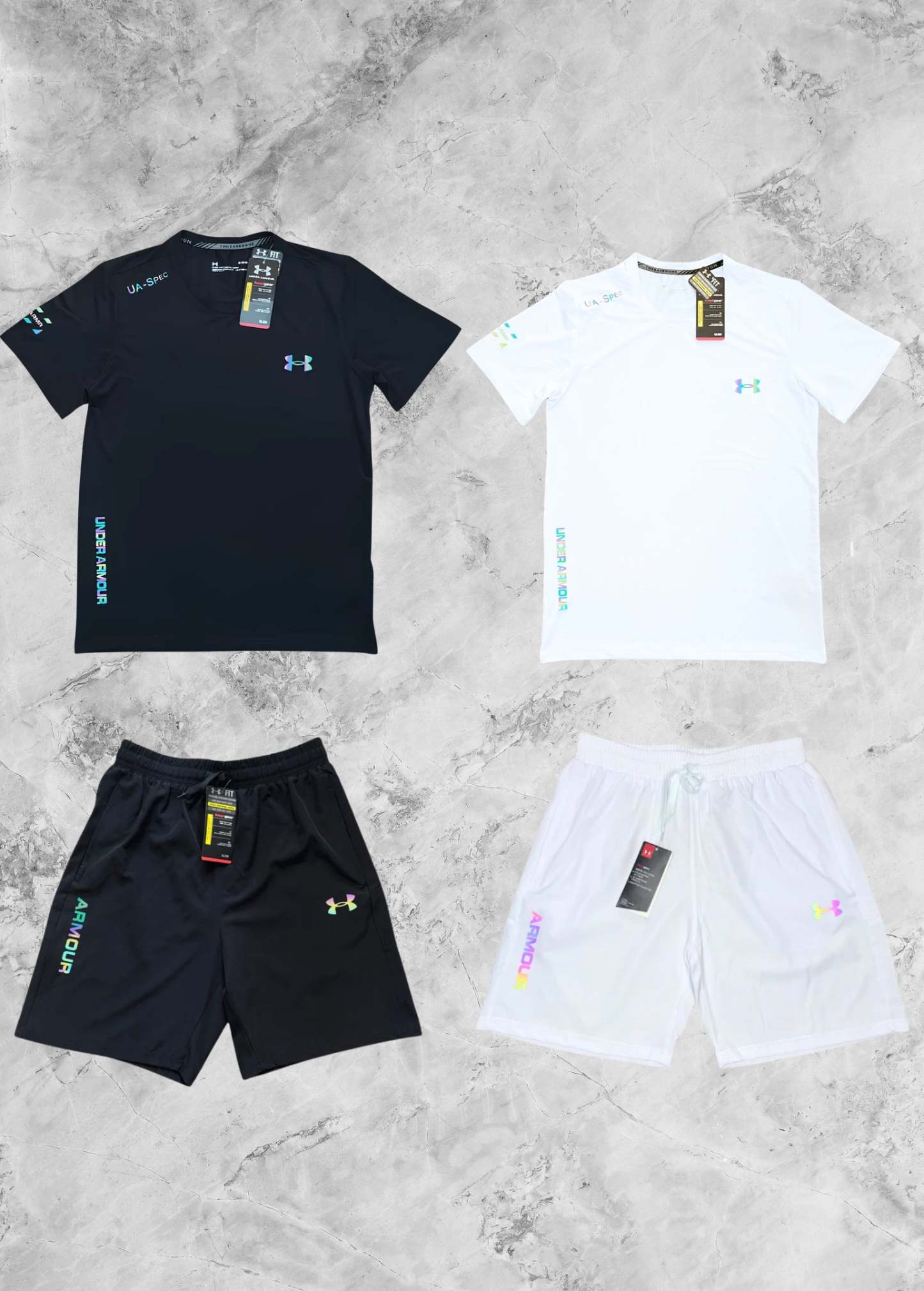 Reflective Black & Frost White Bundle