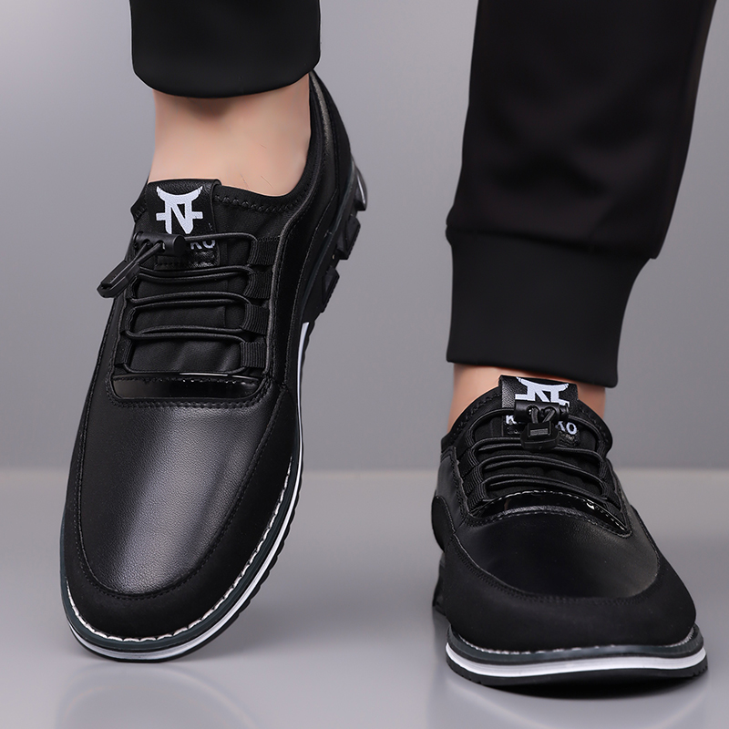 Men's Fashion Calfskin Leather Shoes