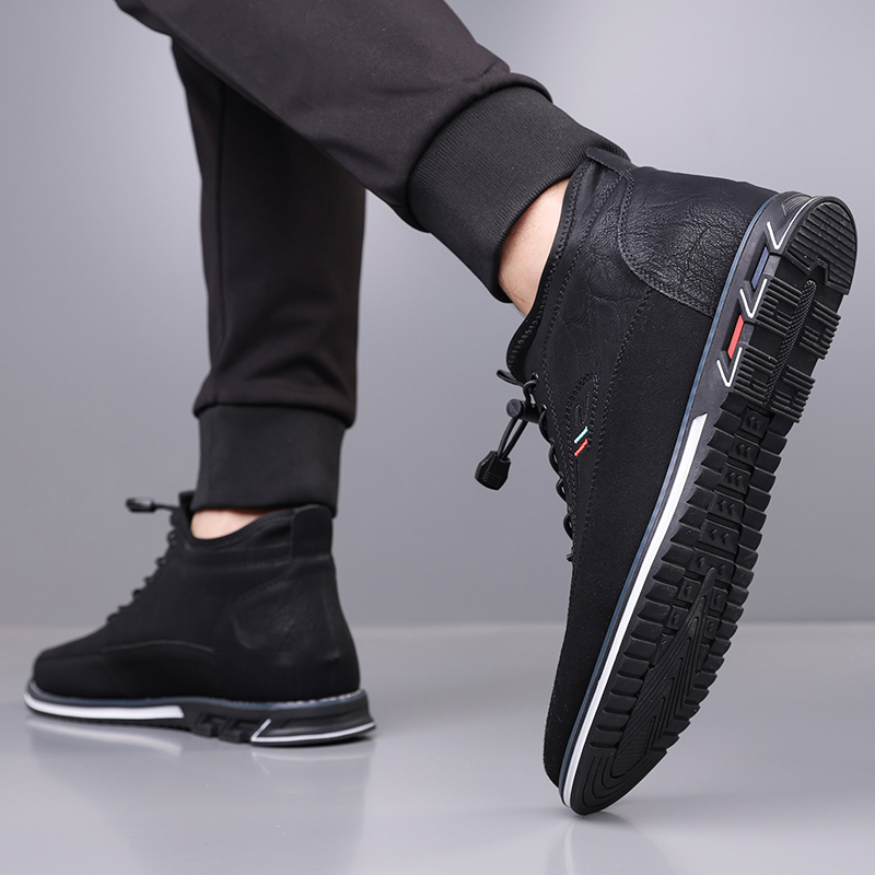 Men's Fashion Calfskin Leather Shoes