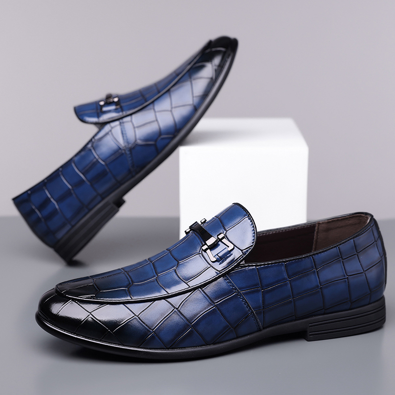 Men's Fashion Calfskin Leather Shoes